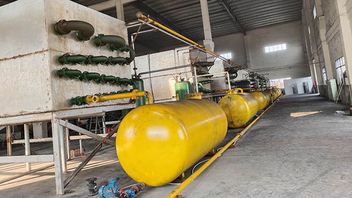 廢輪胎熱解煉油得到的輪胎油怎么除臭？