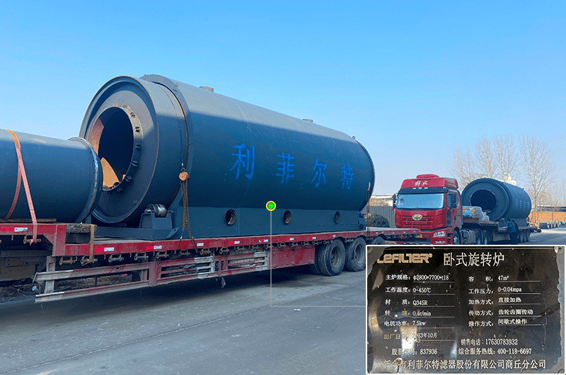 廢輪胎熱裂解煉油設(shè)備爐膽為什么會(huì)鼓包變形？