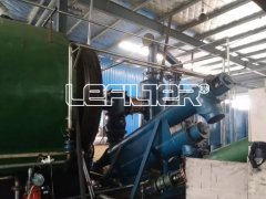 廢輪胎煉油設(shè)備后出渣時需要注意的問題