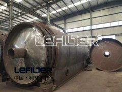 提高廢輪胎煉油設備出油率的幾個要點