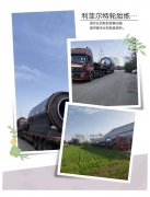 廢舊輪胎煉油設(shè)備生產(chǎn)加熱的裂解過(guò)程