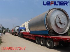 高溫無氧分離出油液和炭渣